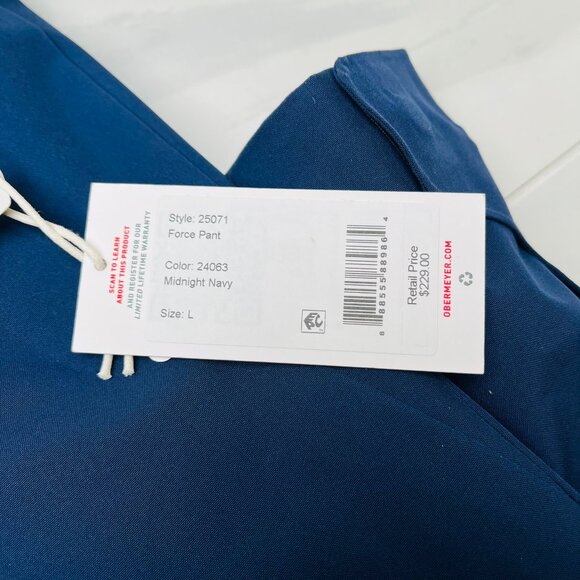Obermeyer Ski Trousers Force 'Midnight Navy' 25071-24063 Multi Size - Picture 2 of 5